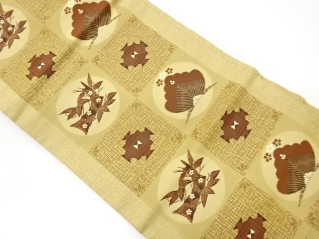 Japanese Kimono / Nagoya Obi Silk